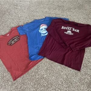 Bundle of 3 T-Shirts, Assorted colors, Men's size 2XL